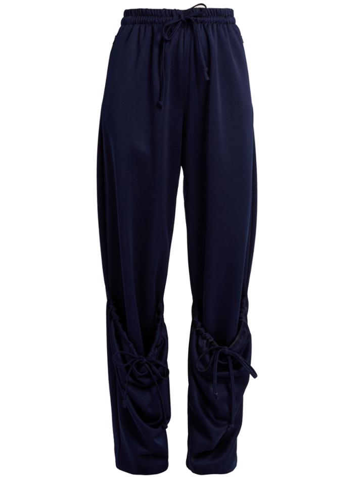 J.w.anderson Draped-drawstring Jersey Track Pants