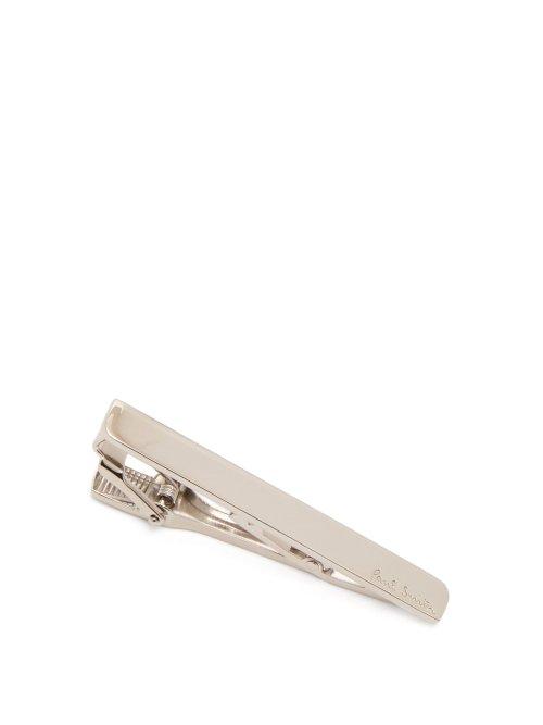 Matchesfashion.com Paul Smith - Artist Stripe Trim Tie Clip - Mens - Multi