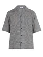 Raey Short-sleeved Gingham Shirt