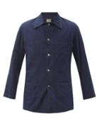 Matchesfashion.com L.e.j - Le Cat Plage Selvedge-denim Jacket - Mens - Indigo