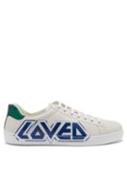 Matchesfashion.com Gucci - Ace Graffiti Print Low Top Trainers - Mens - White Multi