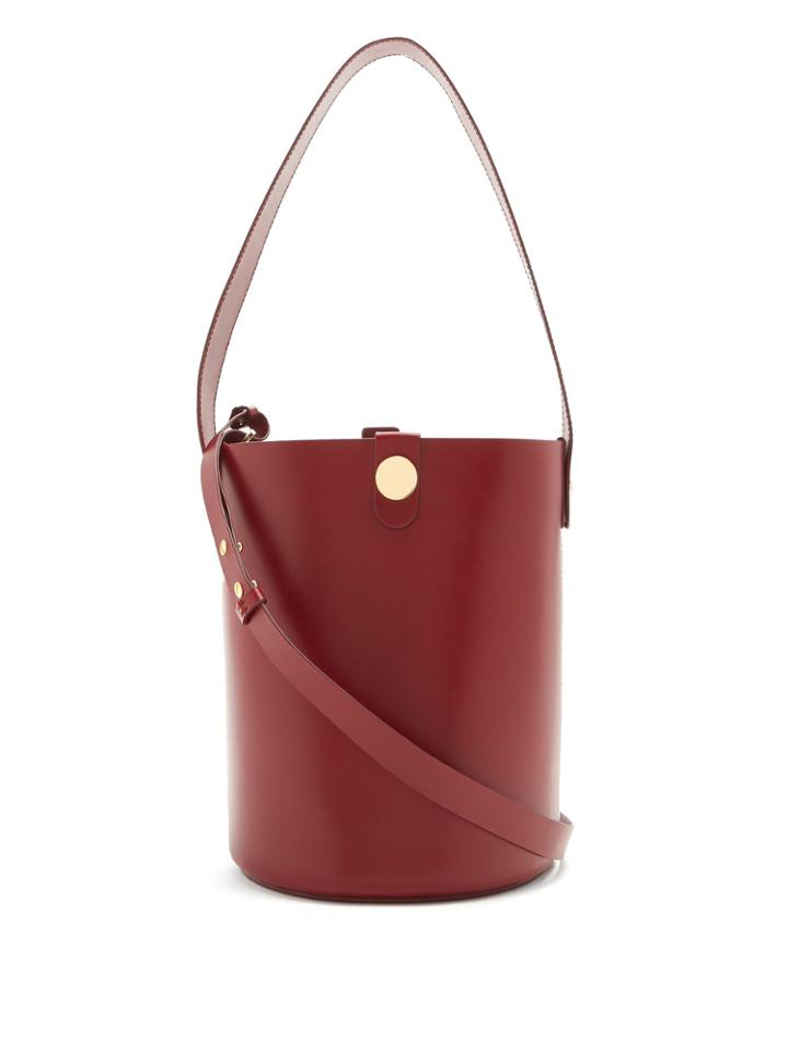 Sophie Hulme Swing Leather Bucket Bag