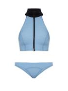 Lisa Marie Fernandez Lisa Marie Halterneck Denim Bikini