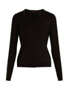 Matchesfashion.com Simone Rocha - Bead Embellished Knit Cardigan - Womens - Black
