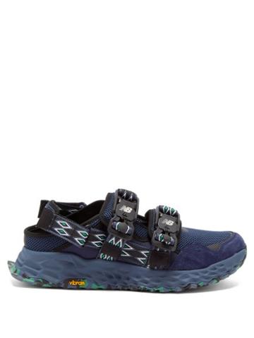New Balance X Tokyo Design Studio - Niobium C2 Suede And Mesh Trail Sandals - Mens - Navy