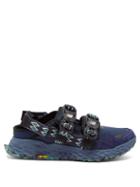 New Balance X Tokyo Design Studio - Niobium C2 Suede And Mesh Trail Sandals - Mens - Navy