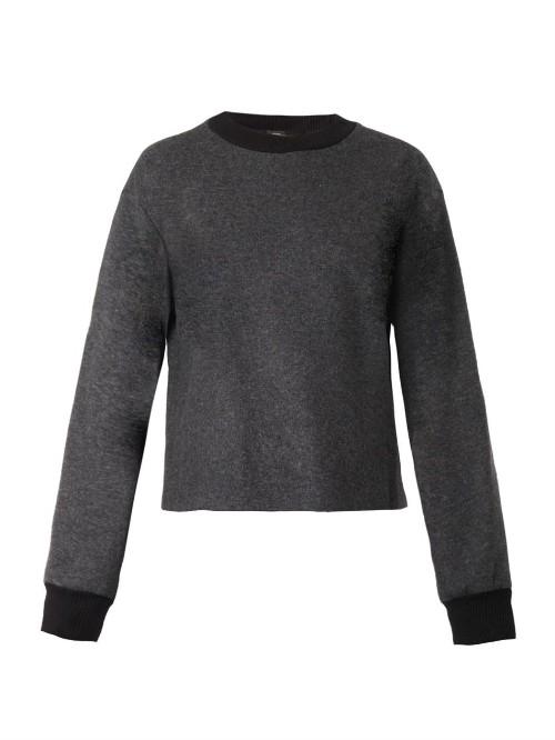 Joseph Sienna Wool-blend Sweatshirt