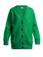 Prada V-neck Mohair-blend Cardigan