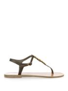 Ancient Greek Sandals X Lalaounis Santorini Leather Sandals