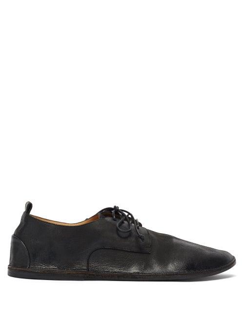 Matchesfashion.com Marsll - Strasacco Leather Derby Shoes - Mens - Black