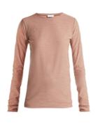 Matchesfashion.com Raey - Long Sleeved Slubby Cotton Jersey T Shirt - Womens - Pink