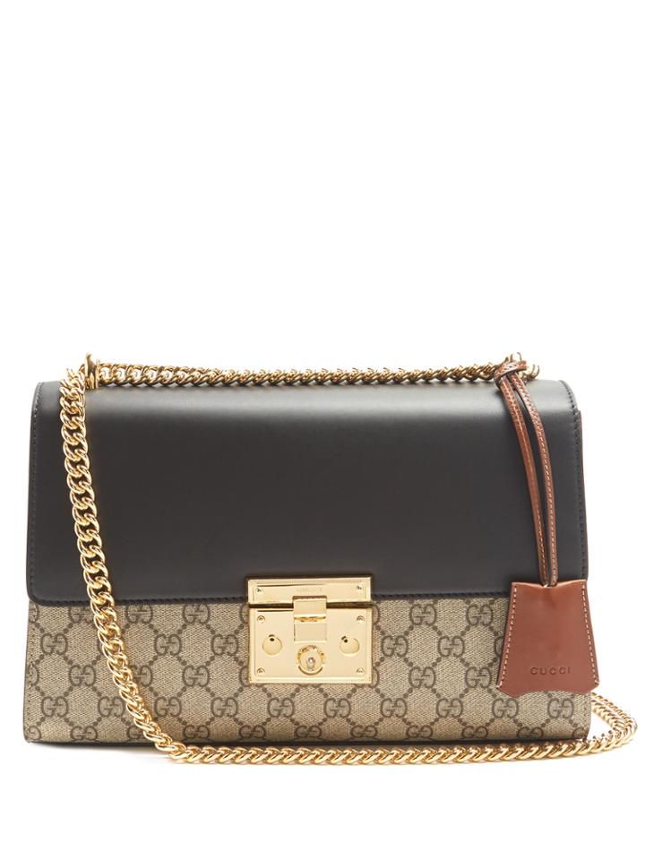 Gucci Padlock Gg Supreme Medium Shoulder Bag