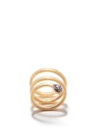 Ammanii - Mehen Snake Gold-vermeil Ring - Womens - Gold