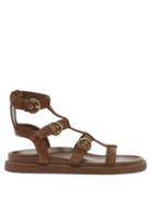 Matchesfashion.com Gianvito Rossi - Arena Leather And Suede Gladiator Sandals - Womens - Tan