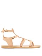 Matchesfashion.com Ancient Greek Sandals - Stephanie Leather Gladiator Sandals - Womens - Tan