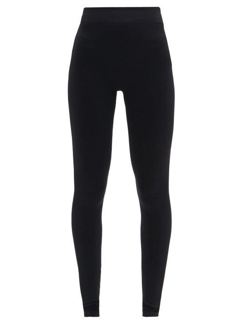 Matchesfashion.com Vaara - Alexis High-rise Jersey Leggings - Womens - Black