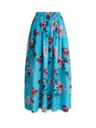 Diane Von Furstenberg Floral-print Cotton-blend Skirt