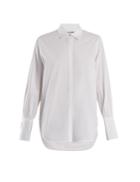 Elizabeth And James Jasper Cotton-blend Poplin Shirt