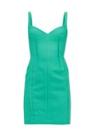 Matchesfashion.com Emilia Wickstead - Fyfe Cloqu Mini Dress - Womens - Green