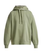 Matchesfashion.com Acne Studios - Yala Cotton Jersey Hooded Sweatshirt - Womens - Light Green