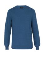 Matchesfashion.com Ermenegildo Zegna - Ribbed Knit Cashmere Sweater - Mens - Blue