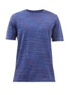 Missoni - Striped Cotton-jersey T-shirt - Mens - Blue Multi