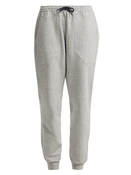 Matchesfashion.com Lndr - Dander Cotton Blend Track Pants - Womens - Grey
