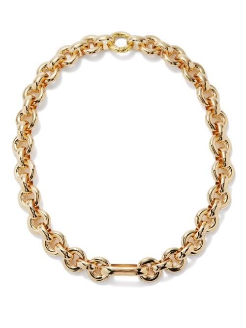 Laura Lombardi - Cinzia 14kt Gold-plated Necklace - Womens - Gold