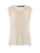 Haider Ackermann Arsenic Burnout-jersey T-shirt