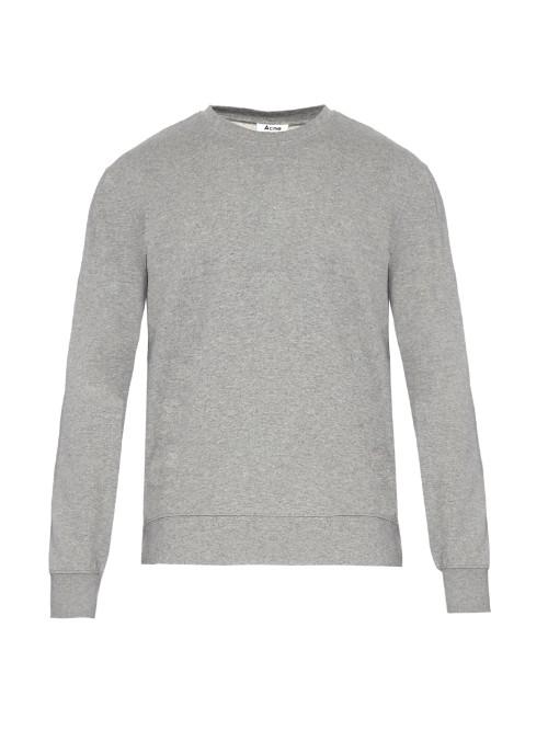 Acne Studios Flinton Zipped-sides Sweatshirt