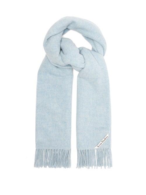 Matchesfashion.com Acne Studios - Canada Wool Scarf - Womens - Blue