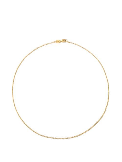 Ladies Fine Jewellery Lizzie Mandler - Rolo-chain 18kt Gold Necklace - Womens - Yellow Gold