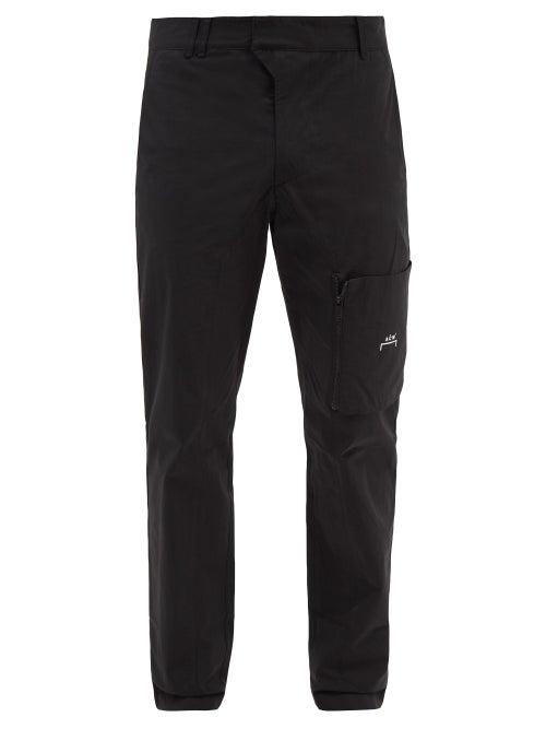 A-cold-wall* - Circuit Cotton-twill Cargo Trousers - Mens - Black