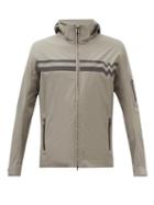 Bogner - Striped Hooded Windbreaker Golf Jacket - Mens - Green