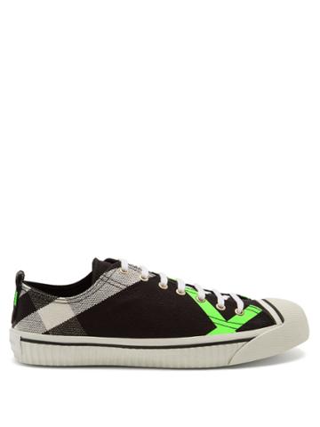 Burberry Bourne Low-top Canvas Trainers