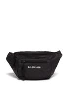Balenciaga - Expandable Recycled-nylon Belt Bag - Mens - Black