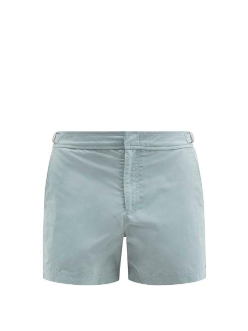 Matchesfashion.com Orlebar Brown - Setter Swim Shorts - Mens - Light Grey