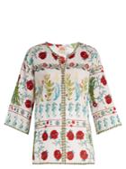 Le Sirenuse, Positano Garden-print Cotton Kaftan