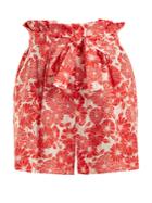 Lisa Marie Fernandez Tomto Floral-print Linen Shorts