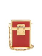 Matchesfashion.com Mark Cross - Nicole Leather And Gold Plated Cross Body Bag - Womens - Red
