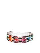 Andrew Gn Geometric Bead-embellished Belt