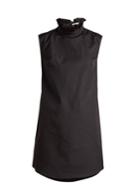 Cecilie Bahnsen Netti Ruffle-trimmed High-neck Dress