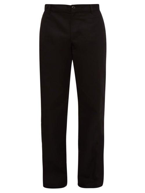 Matchesfashion.com Noon Goons - No Doubt Twill Trousers - Mens - Black