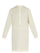 Matchesfashion.com Arj - The Koral Linen Kaftan - Mens - Ivory