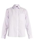Alexachung Striped Cotton-poplin Shirt