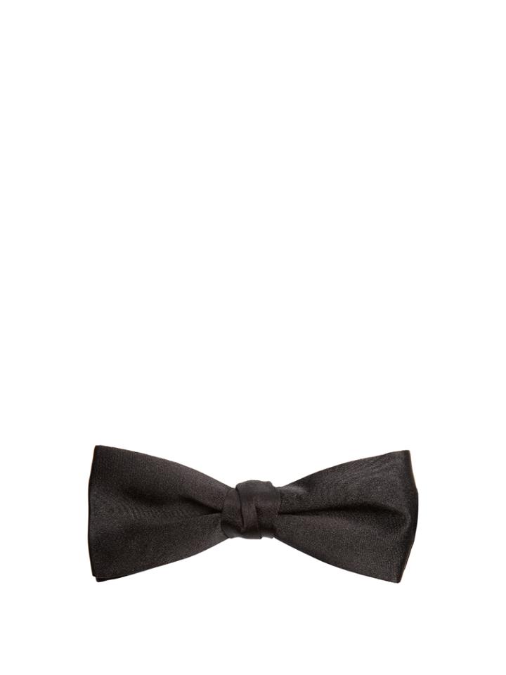 Saint Laurent Silk-satin Bow Tie