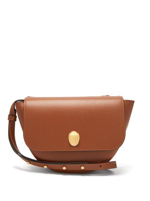 Matchesfashion.com Wandler - Billy Smooth Leather Shoulder Bag - Womens - Tan