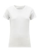 Matchesfashion.com Another Tomorrow - Round-neck Organic-cotton T-shirt - Womens - White