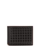 Christian Louboutin Clipsos Stud-embellished Leather Wallet