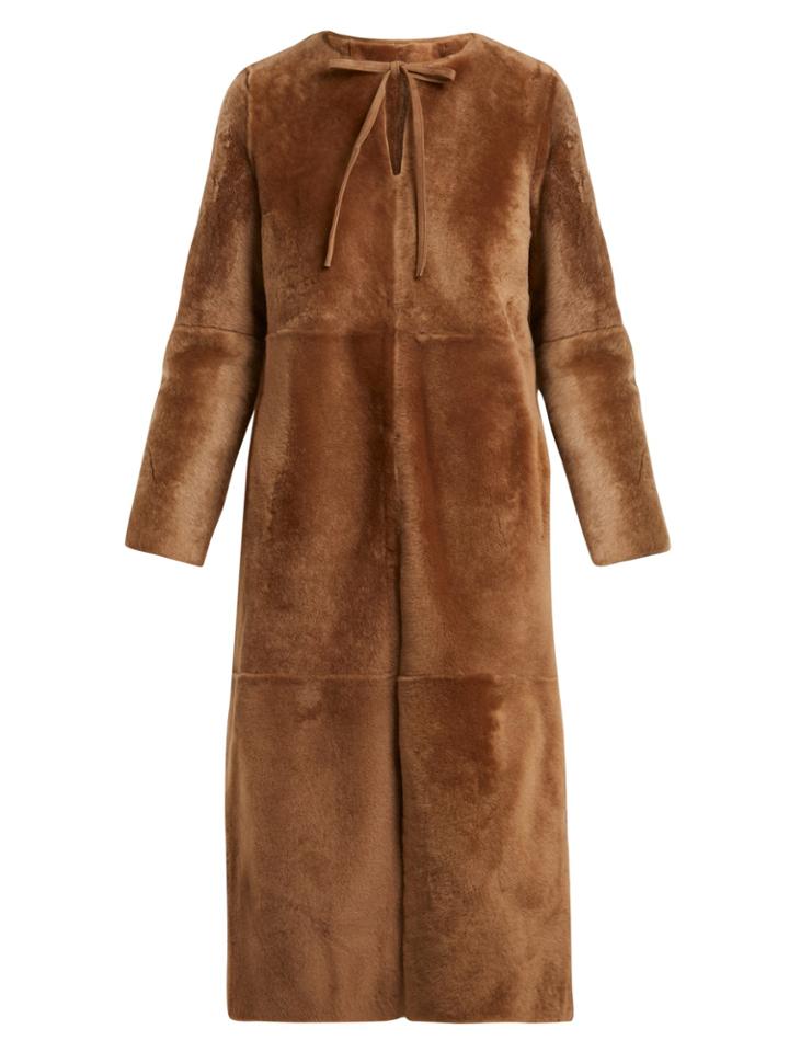 Yves Salomon Reversible Shearling Coat